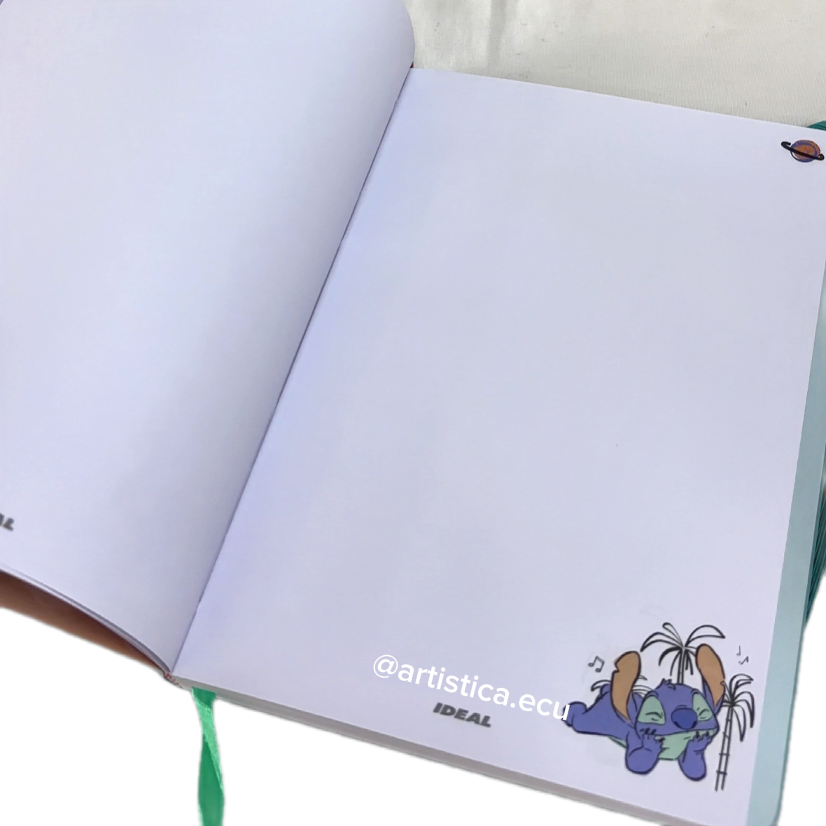Libreta de dibujo Stitch