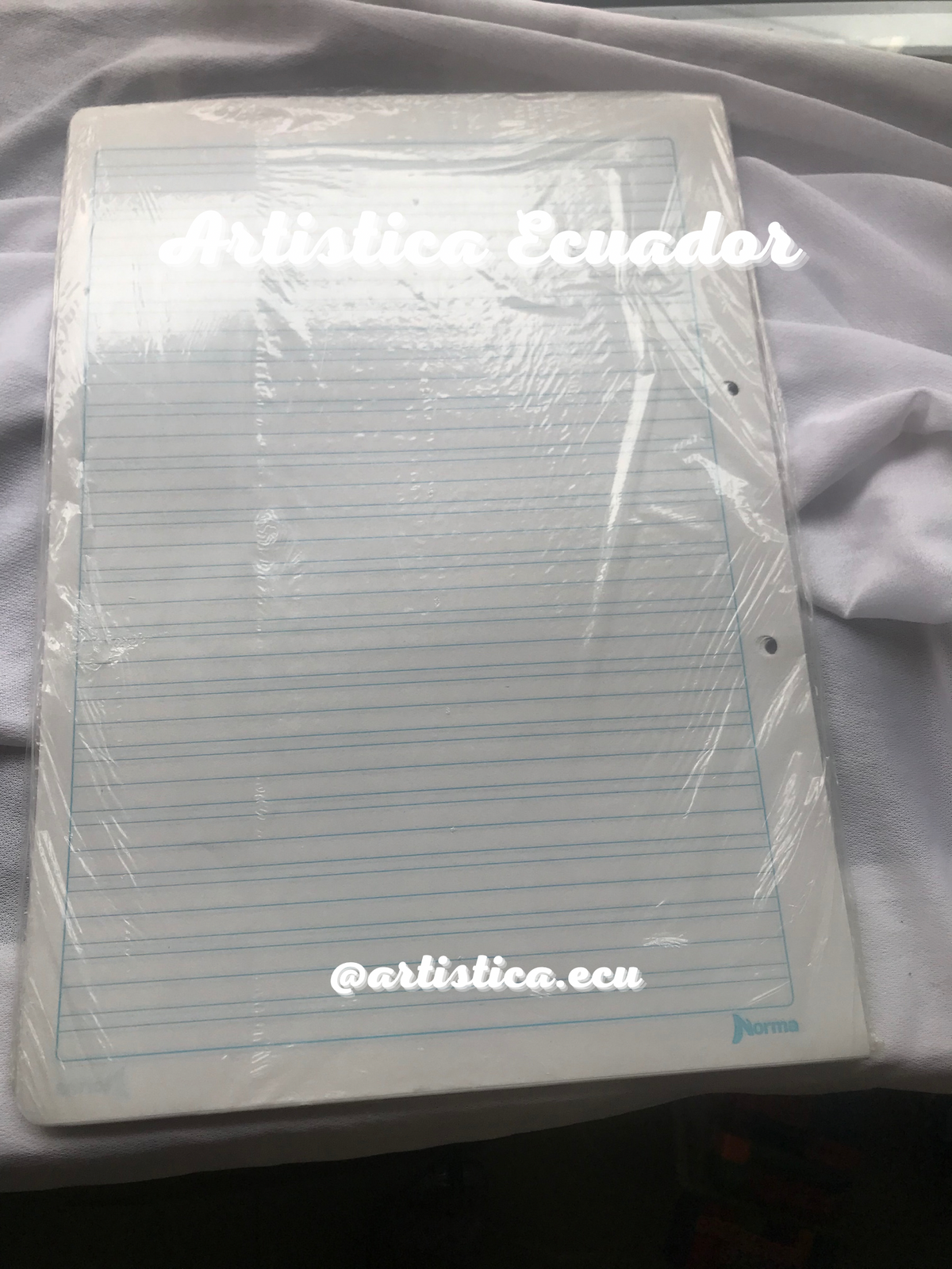 Hojas para carpeta