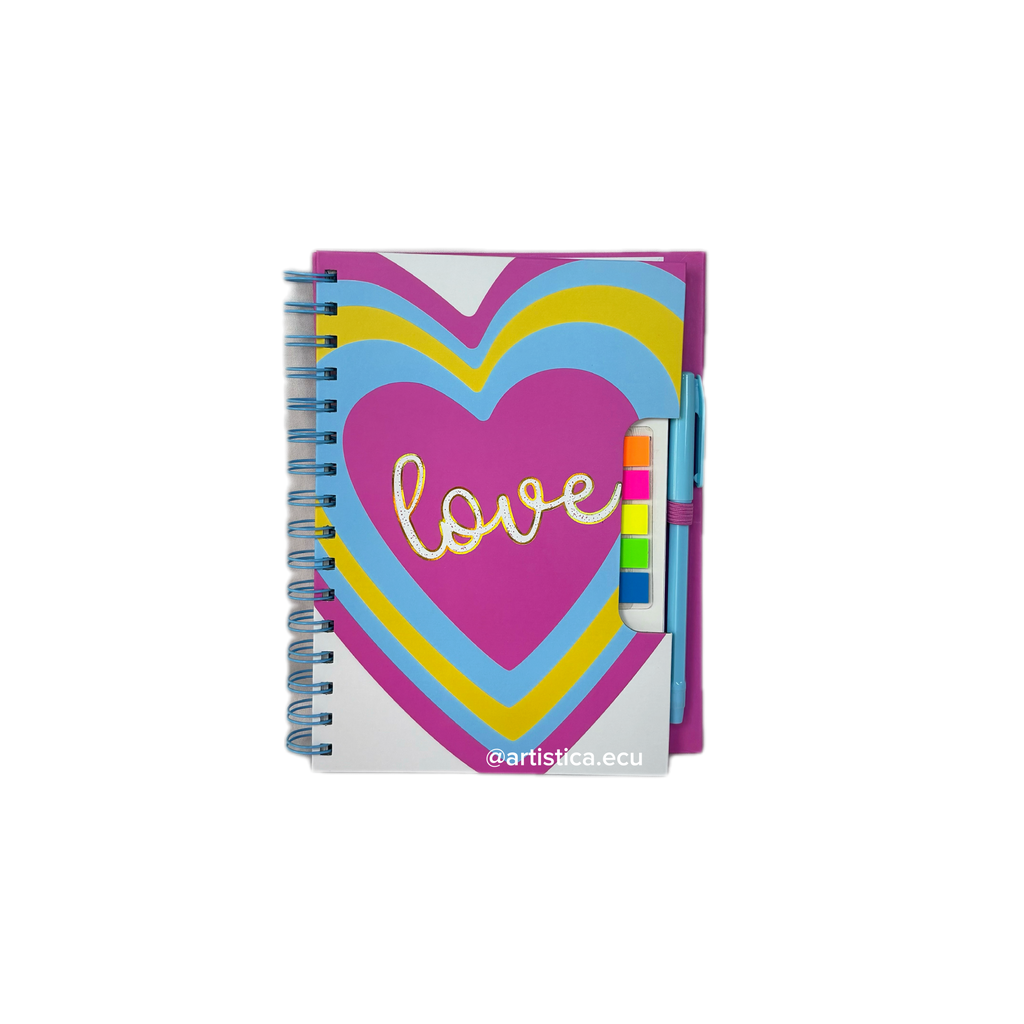 Libreta a líneas pasta dura