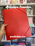 Carpeta con elastico