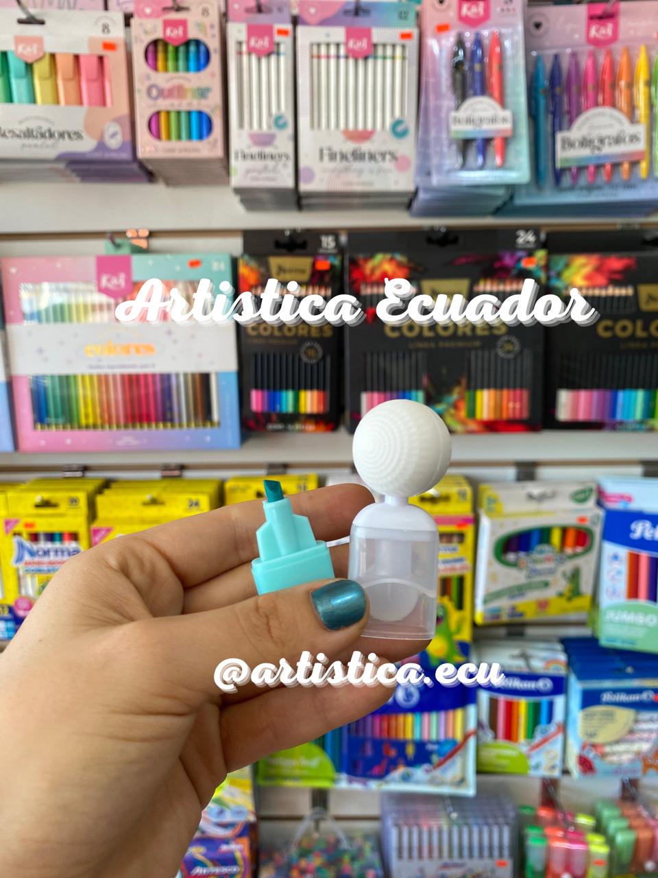 PROMO! 6 Resaltadores mini  tonos pasteles Deporte